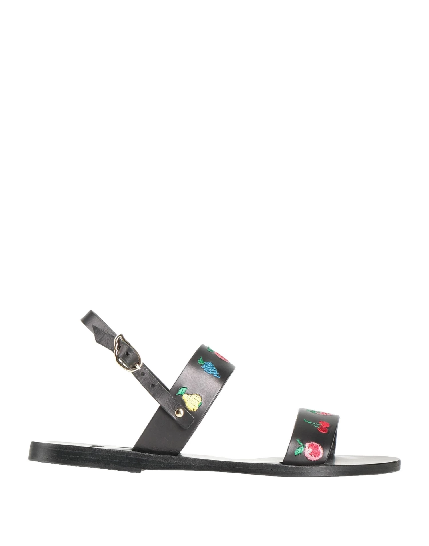 HVN X ANCIENT GREEK SANDALS Black Women‘s Sandals 1 HVN X ANCIENT GREEK SANDALS Black Women‘s Sandals