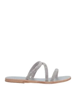ANCIENT GREEK SANDALS Silver Women‘s Sandals