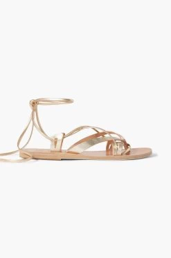 Ancient Greek Sandals Artemis De Gabies Metallic Leather Sandals -Ancient Greek Sandals w1020 q80 114