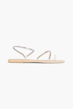 Ancient Greek Sandals Irina Crystal-embellished PVC Sandals -Ancient Greek Sandals w1020 q80 122