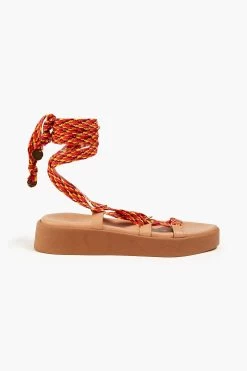 Ancient Greek Sandals Evelina Braided Rope Platform Sandals -Ancient Greek Sandals w1020 q80 186