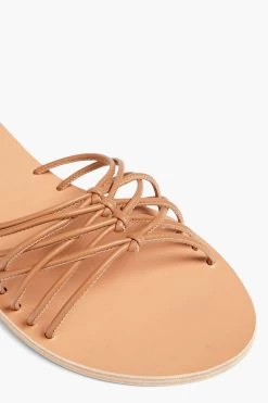 Ancient Greek Sandals Andrea Knotted Faux Leather Slides -Ancient Greek Sandals w1020 q80 205