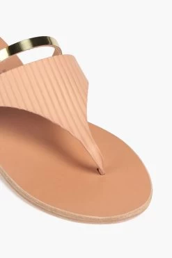 Ancient Greek Sandals Drepanina Embossed Leather Sandals -Ancient Greek Sandals w1020 q80 213