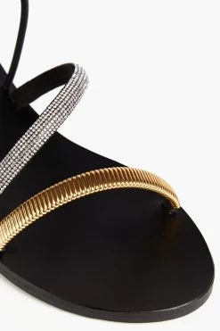 Ancient Greek Sandals Polytimi Embellished Leather Sandals -Ancient Greek Sandals w1020 q80 245