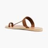 Ancient Greek Sandals Braided Suede Sandals