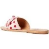 Ancient Greek Sandals Taygete Bow-embellished Polka-dot Satin Slides