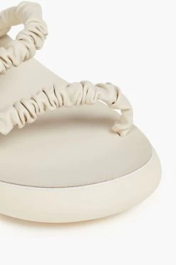 Ancient Greek Sandals Scrunchie Eleftheria Faux Leather Sandals -Ancient Greek Sandals w1020 q80 325