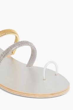 Ancient Greek Sandals Amythiti Embellished Suede Sandals -Ancient Greek Sandals w1020 q80 341