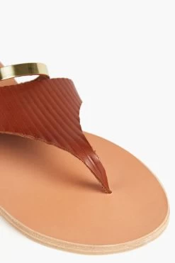 Ancient Greek Sandals Drepani Textured-leather Sandals -Ancient Greek Sandals w1020 q80 349