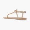 Ancient Greek Sandals Lito Metallic Leather Sandals