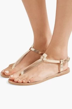 Ancient Greek Sandals Lito Metallic Leather Sandals -Ancient Greek Sandals w1020 q80 428