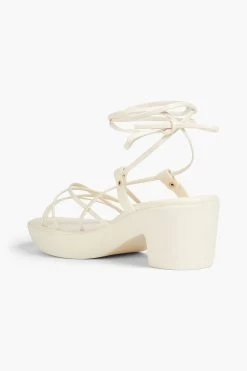 Ancient Greek Sandals Esperida Faux Leather Platform Sandals