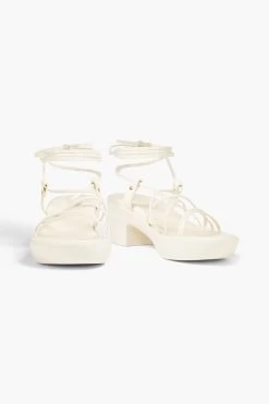 Ancient Greek Sandals Esperida Faux Leather Platform Sandals -Ancient Greek Sandals w1020 q80 432