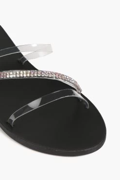 Ancient Greek Sandals Polytimi Crystal-embellished PVC Sandals -Ancient Greek Sandals w1020 q80 442