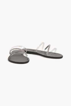 Ancient Greek Sandals Polytimi Crystal-embellished PVC Sandals -Ancient Greek Sandals w1020 q80 444