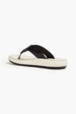 Ancient Greek Sandals Charys Comfort Two-tone Leather Sandals