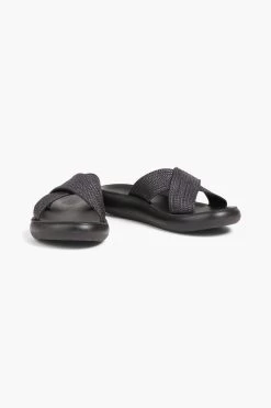 Ancient Greek Sandals Thais Raffia Slides -Ancient Greek Sandals w1020 q80 516