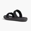 Ancient Greek Sandals Melia Gathered Faux Leather Slides