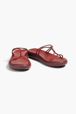 Ancient Greek Sandals Twisted Faux Leather Sandals -Ancient Greek Sandals w1020 q80 59