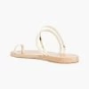 Ancient Greek Sandals Skalida Metallic Leather Sandals